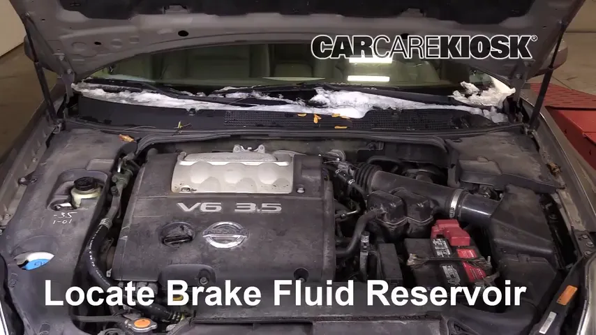 2006 Nissan Maxima SE 3.5L V6 Brake Fluid